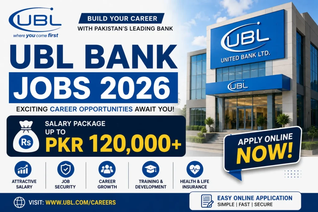 UBL Bank Jobs Apply Online
