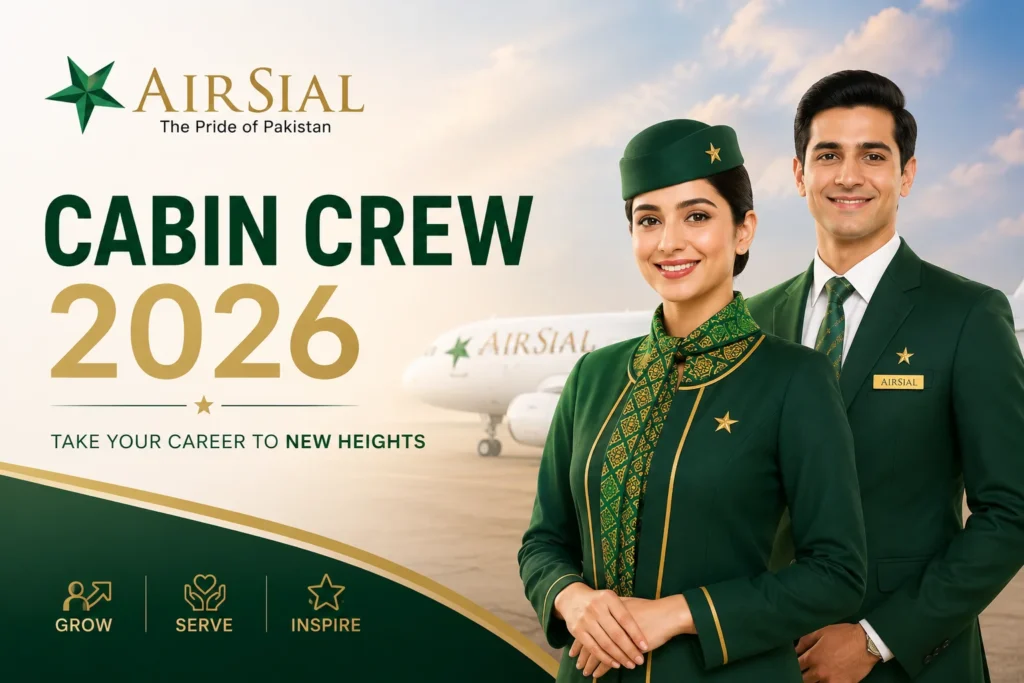 Airsial Cabin Crew 2026: Apply Online