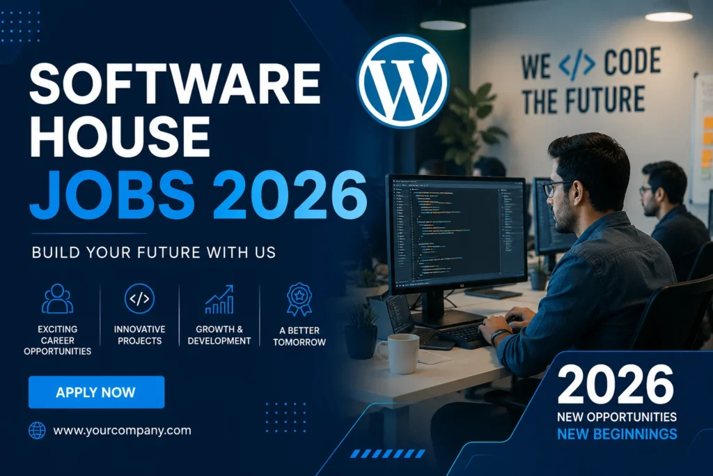Software House Jobs 2026 – PKR 350k+ | Apply Now