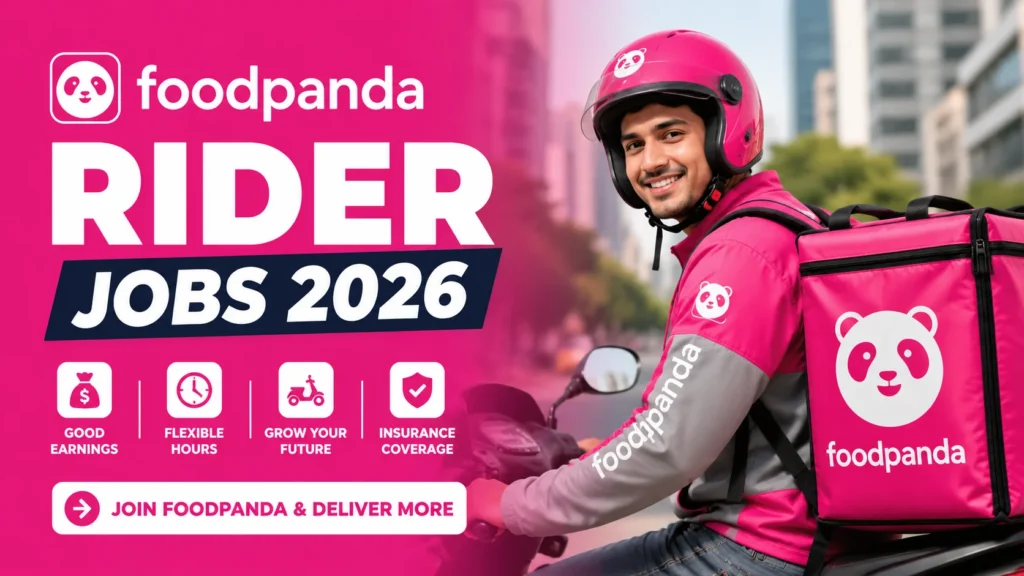Foodpanda Rider Jobs 2026 In Pakistan