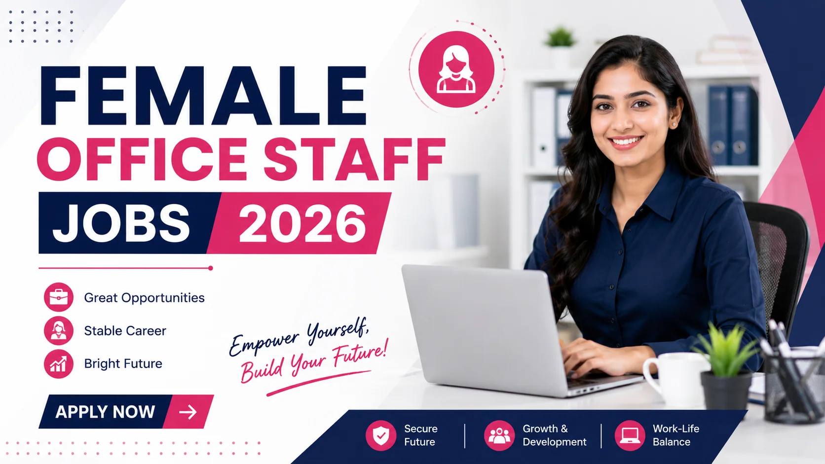 Female Office Staff Jobs 2026 Part Time Available