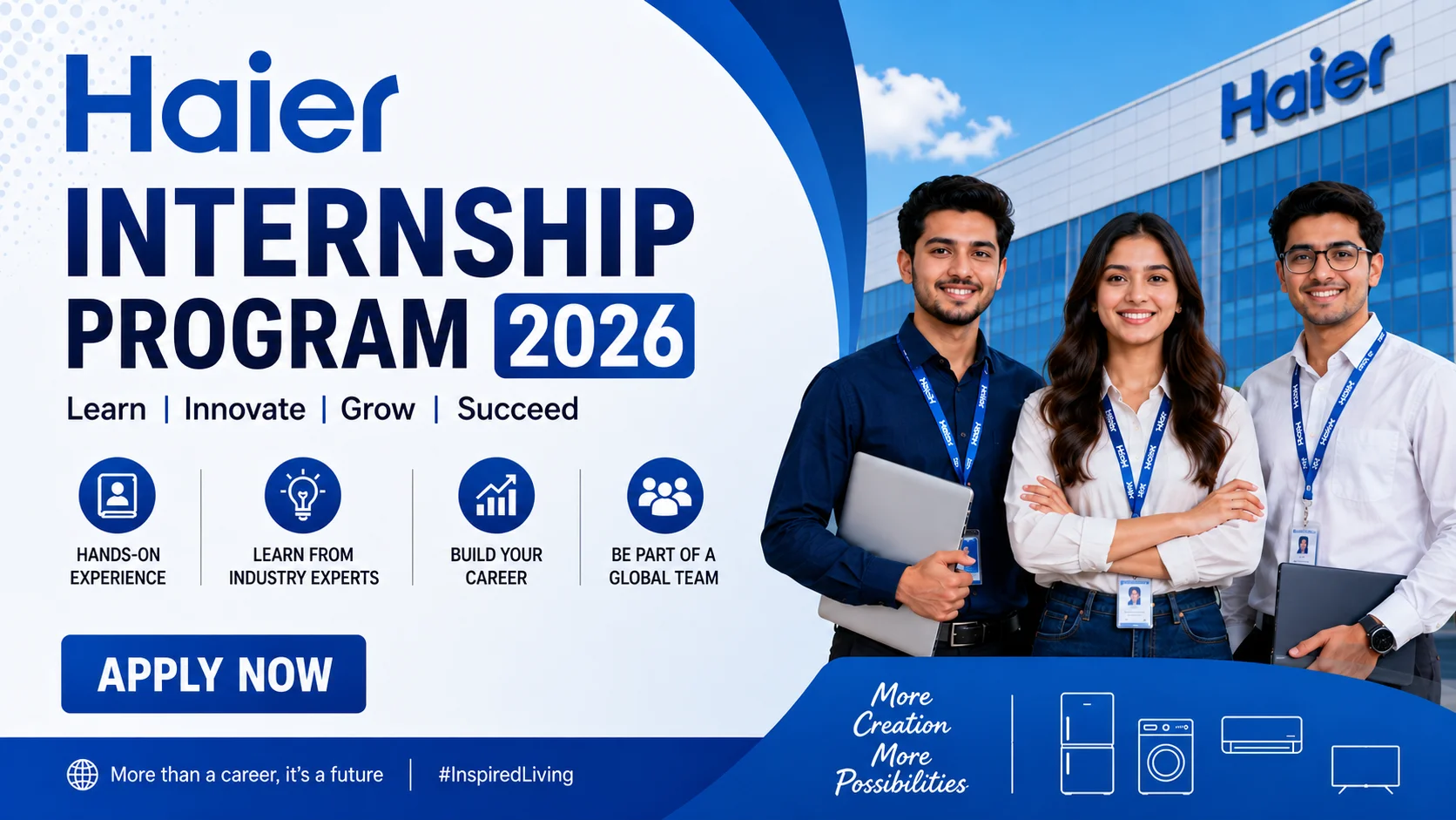 Haier Internship Program 2026 Apply Online