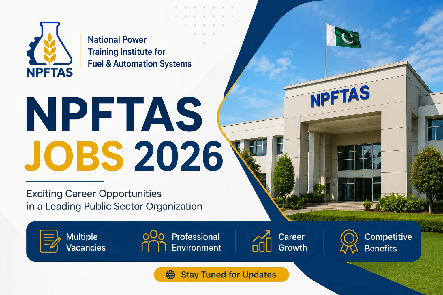 NPFTAS Jobs 2026 Apply Online Now