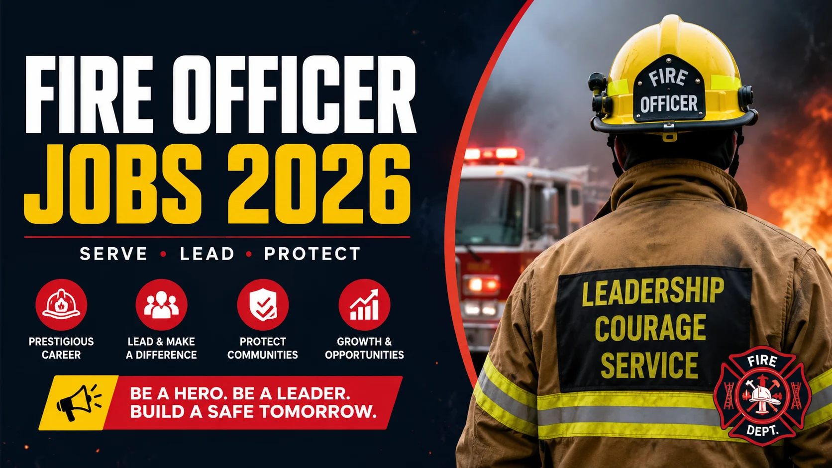 Fire Officer Jobs 2026 300+ Vacancies