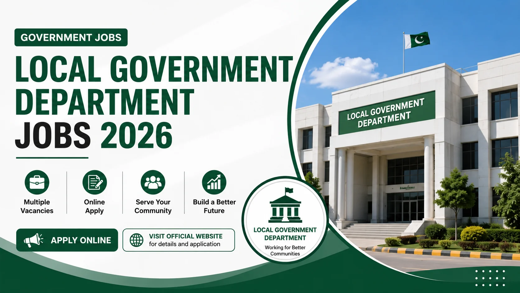 Local Government Department Jobs 2026 Online Apply